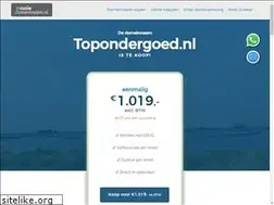 Sites similar to topondergoed.nl