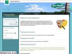 Sites similar to toponymie.v3r.net