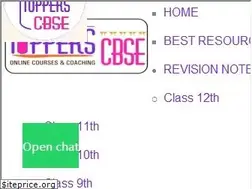 Sites similar to topperscbse.com
