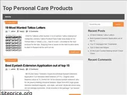 Sites similar to toppersonalcareproducts.com