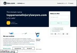 Sites similar to toppersonalinjurylawyers.com