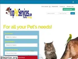 Sites similar to toppetservices.com