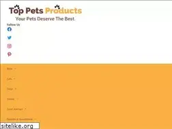 Sites similar to toppetsproducts.com