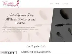 Sites similar to toppicksforher.com