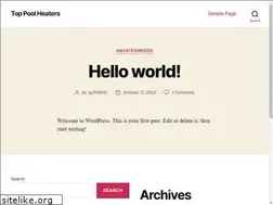Sites similar to toppoolheaters.com