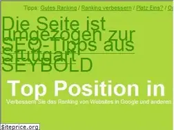 Sites similar to toppositioningoogle.de