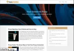 Sites similar to topproxies.org