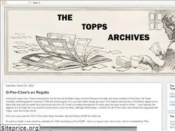 Sites similar to toppsarchives.blogspot.com