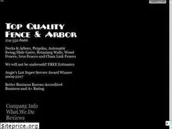 Sites similar to topqualityfence.com