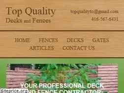 Sites similar to topqualityfences.ca
