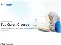 Sites similar to topquranclasses.com