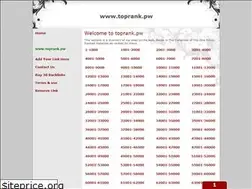 Sites similar to toprank.pw