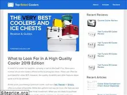 Sites similar to topratedcoolers.com