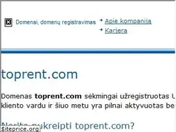 Sites similar to toprent.com