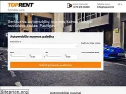 Sites similar to toprent.lt