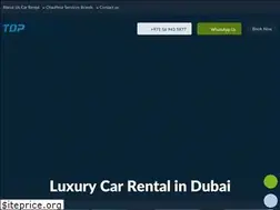 Sites similar to toprental.ae