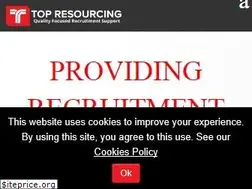 Sites similar to topresourcing.co.uk