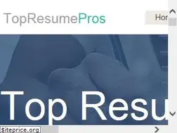Sites similar to topresumepros.com