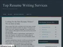 Sites similar to topresumewritingservices.com