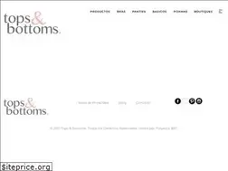 Sites similar to topsandbottoms.com