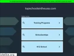 Sites similar to topschoolsintheusa.com