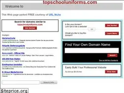 Sites similar to topschooluniforms.com