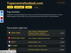 Sites similar to topscorersfootball.com