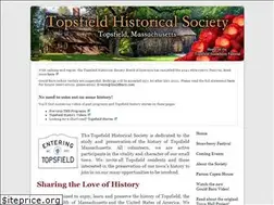 Sites similar to topsfieldhistory.org