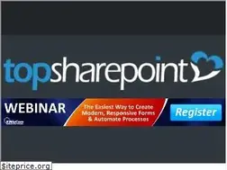 Sites similar to topsharepoint.com
