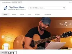 Sites similar to topsheetmusic.com