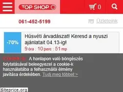 Sites similar to topshop.hu