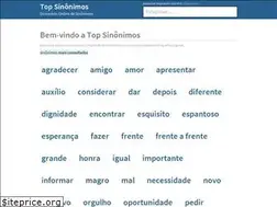 Sites similar to topsinonimos.com
