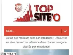 Sites similar to topsiteo.com