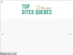 Sites similar to topsitesquebec.com