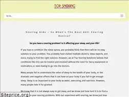 Sites similar to topsnoringsolution.com