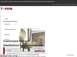 Sites similar to topsonstainless.com