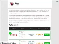 Sites similar to topsportsbooks.com