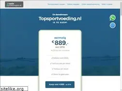 Sites similar to topsportvoeding.nl