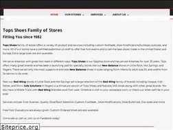 Sites similar to topsshoes.com