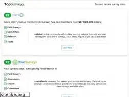 Sites similar to topsurveys.com