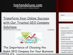 Sites similar to toptendeluxe.com