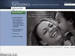 Sites similar to toptendocs.com
