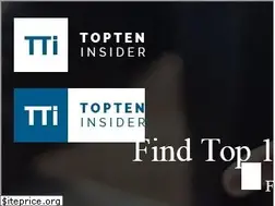 Sites similar to topteninsider.com