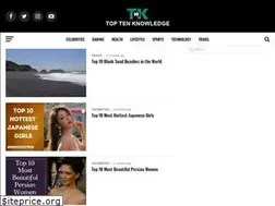 Sites similar to toptenknowledge.com