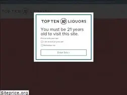 Sites similar to toptenliquors.com
