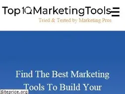 Sites similar to toptenmarketingtools.com