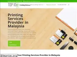 Sites similar to toptenprintingsolution.com