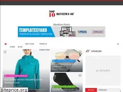 Sites similar to toptenreviewsof.blogspot.com