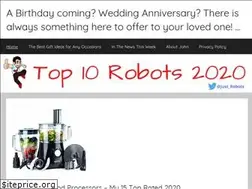 Sites similar to toptenrobots.com