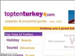 Sites similar to toptenturkey.com